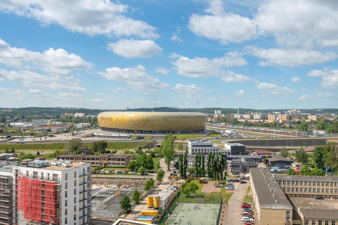 Sea View Letnica Tower & Sea View By Downtown Apartments Gdansk Bagian luar foto