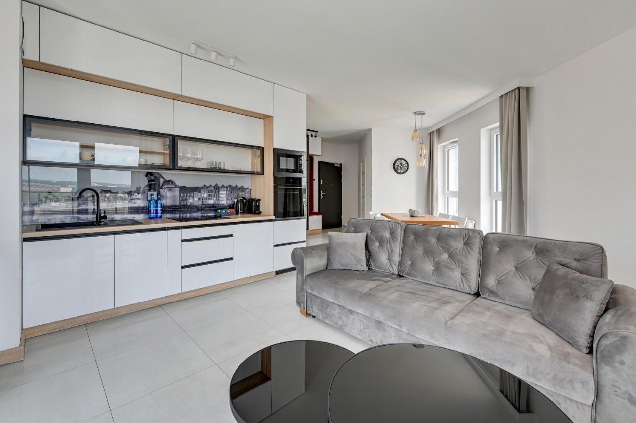 Sea View Letnica Tower & Sea View By Downtown Apartments Gdansk Bagian luar foto