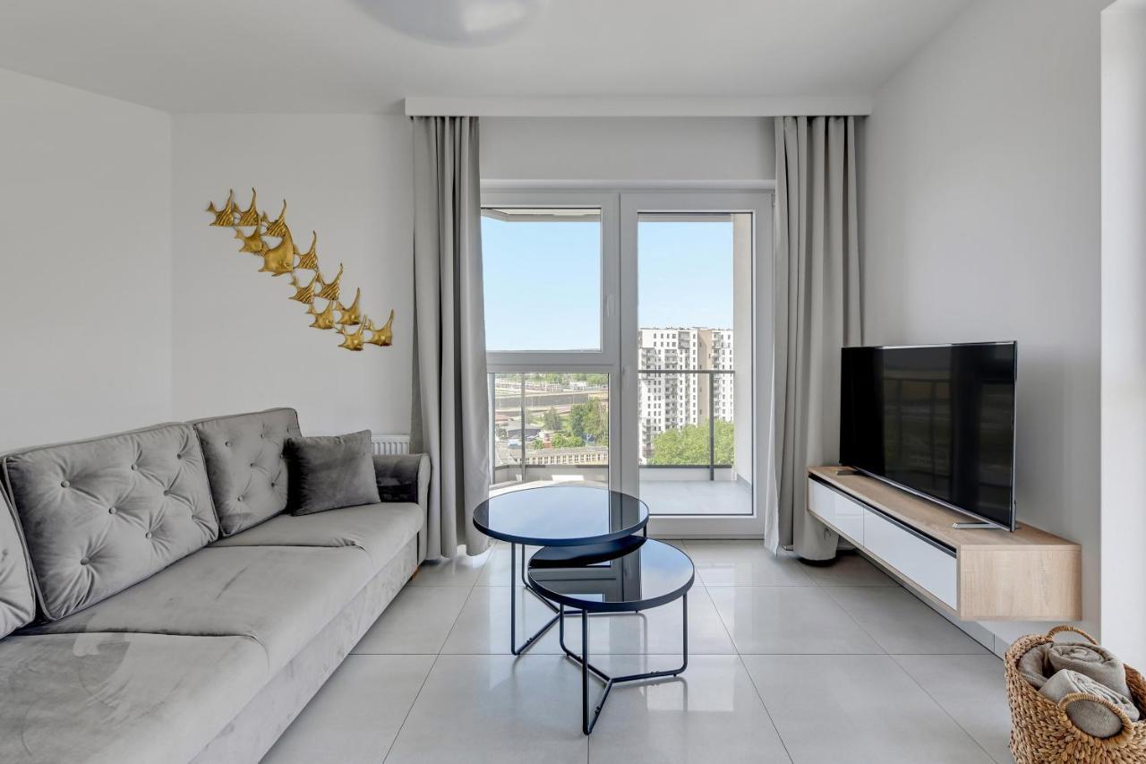Sea View Letnica Tower & Sea View By Downtown Apartments Gdansk Bagian luar foto